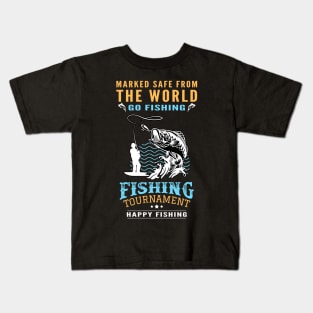 Fishing tournament Kids T-Shirt